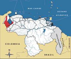 Mapa de distribución de Aotus griseimembra