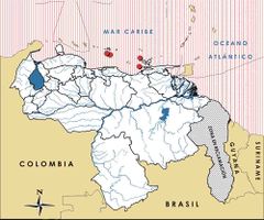 Mapa de distribución de Balaenoptera physalus
