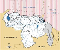 Mapa de distribución de Dermochelys coriacea