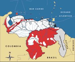 Mapa de distribución de Leopardus tigrinus