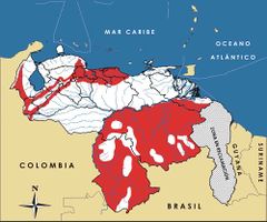 Mapa de distribución de Leopardus wiedii