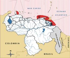 Mapa de distribución de Lepidochelys olivacea