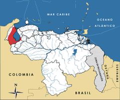 Mapa de distribución de Rhinoclemmys diademata