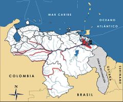 Mapa de distribución de Sorubimichthys planiceps