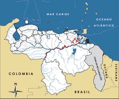 Mapa de distribución de Thyroptera lavali