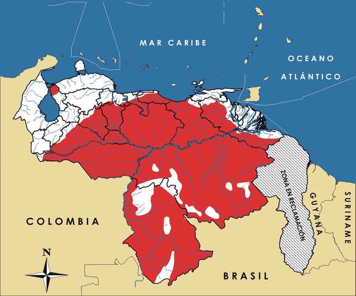 Archivo:Myrmecophaga tridactyla mapa 01.jpg