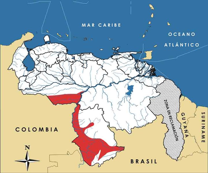 Archivo:Peltocephalus dumerilianus mapa 01.jpg