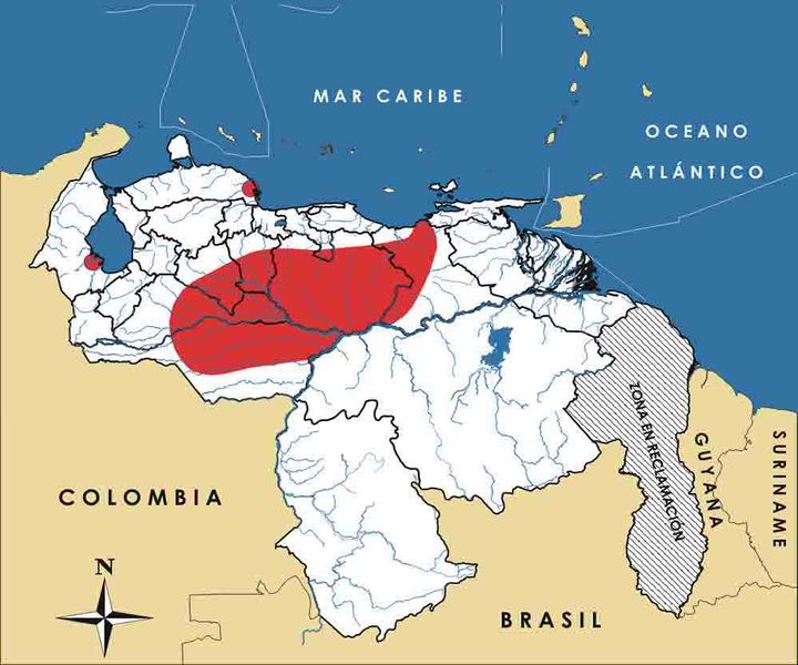 Archivo:Sarkidiornis melanotos mapa 01.jpg
